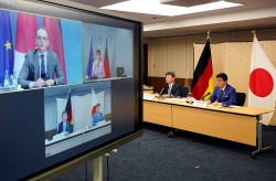 Nhật Bản-Đức lần đầu tiên đối thoại 2+2, chĩa mũi nhọn vào Trung Quốc