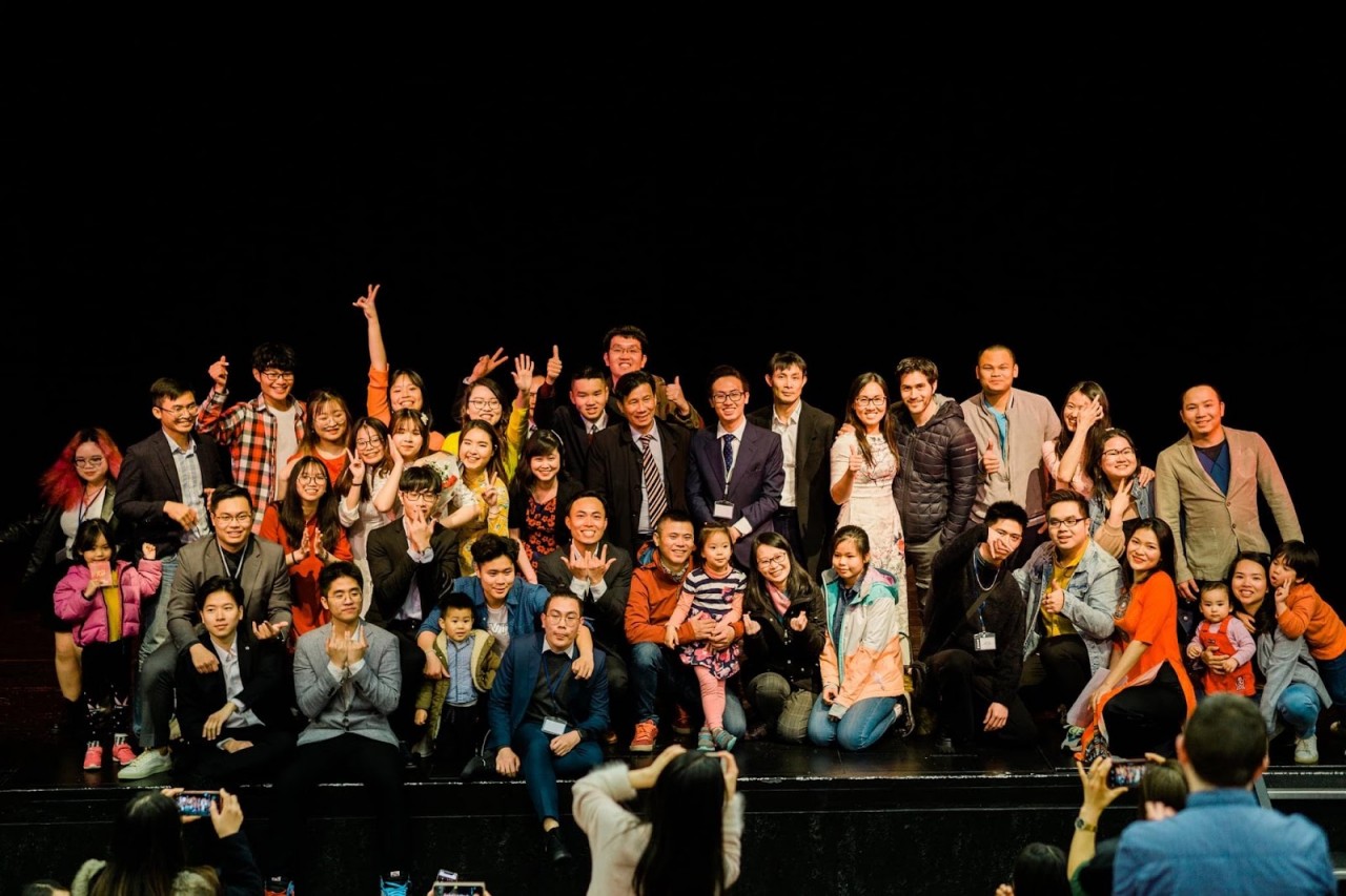 Sinh viên Việt Nam trong ngày Việt Nam (Vietnam Day).