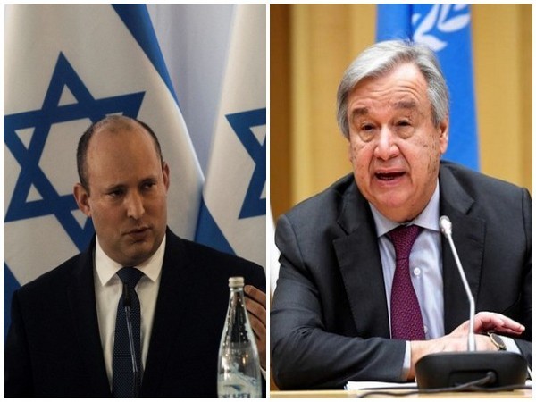 Ngày 23/4, Thủ tướng Israel Naftali Bennett đã điện đàm với Tổng thư ký Liên hợp quốc Antonio Guterres, thảo luận về các cuộc tấn công gần đây từ Dải Gaza, cũng như tình hình giữa Nga-Ukraine. (Nguồn: AFP)