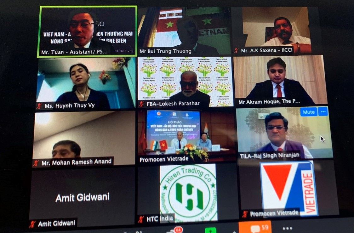 no luc bien nguy thanh co trong hop tac thuong mai nong san thuc pham viet nam an do