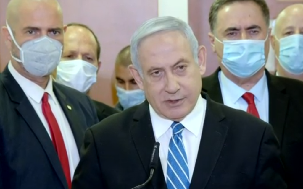 Tòa án tiếp tục việc xét xử Thủ tướng Israel Benjamin Netanyahu