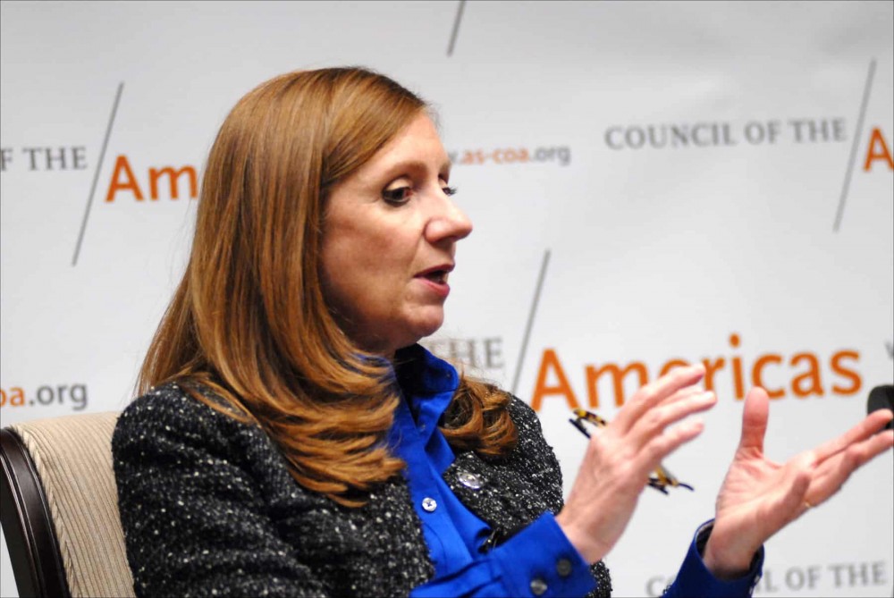 Cựu Bộ trưởng Ngoại thương Costa Rica Anabel Gonzalez phó tổng giám đốc WTO. (Nguồn: Tico Times)