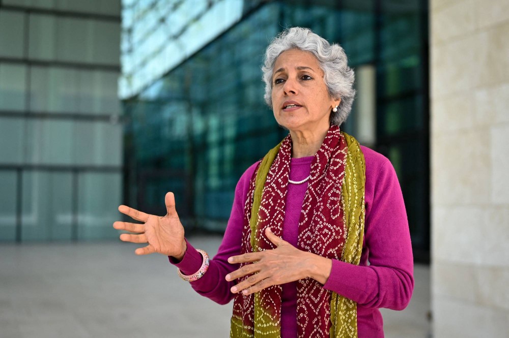 Nhà khoa học WHO Soumya Swaminathan. (Nguồn: AFP)