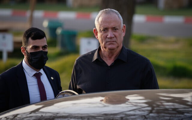 Bộ trưởng Quốc phòng Israel Benny Gantz. (Nguồn: Flash90)