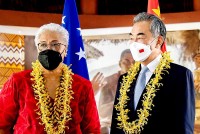 Tiếp tục công du Thái Bình Dương, Ngoại trưởng Trung Quốc 'ghi dấu ấn' ở Samoa