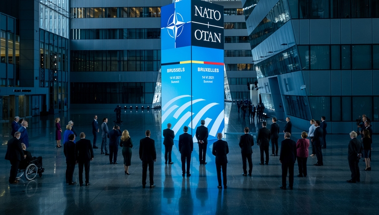 Tuyên bố chung của Thượng đỉnh NATO chứa đựng những quan điểm cơ bản, nét mới mang tính chiến lược quân sự, an ninh. (Nguồn: Reuters)
