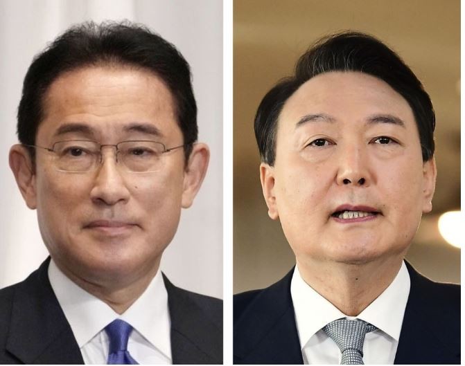 Thủ tướng Nhật Bản Kishida Fumio ngày 25/6 cho biết ông không có kế hoạch gặp Tổng thống Hàn Quốc Yoon Suk Yeol tại Thượng đỉnh NATO. (Nguồn: Kyodo)