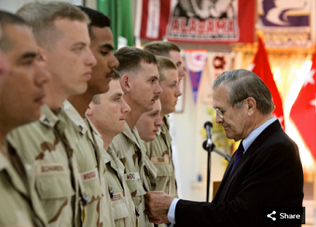 Cựu Bộ trưởng Quốc phòng Mỹ Donald Rumsfeld: Một cuộc đời không bình lặng