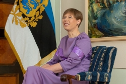 Tổng thống Estonia lần đầu tiên thăm Singapore