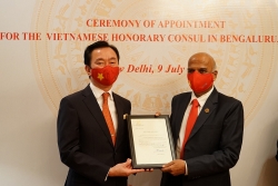 Lần đầu tiên có Lãnh sự danh dự Việt Nam tại Ấn Độ