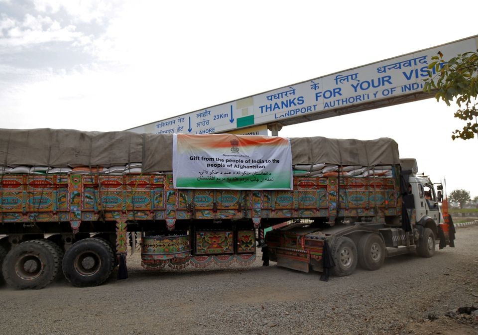 Đến nay, Ấn Độ đã gửi tổng cộng 36.000 tấn lúa mỳ cho Afghanistan. (Nguồn: Reuters)