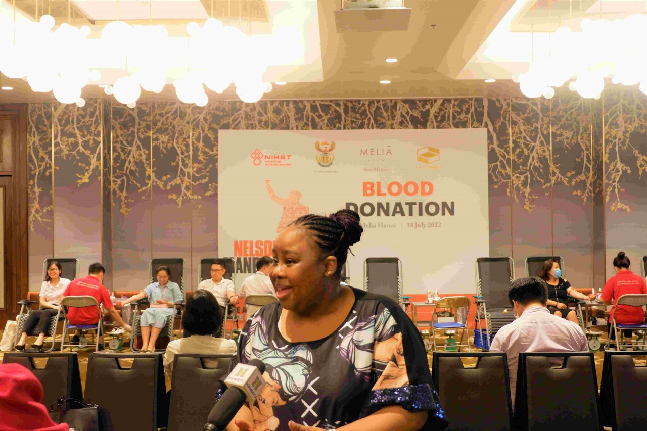 Đại sứ Nam Phi được bổ nhiệm Vuyiswa Gladys Tulelo.