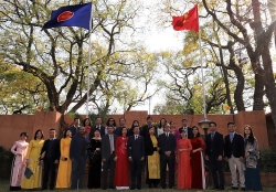 Đại sứ quán Việt Nam tại Nam Phi tổ chức Lễ thượng cờ ASEAN