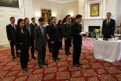 Đại sứ quán Việt Nam tại Hoa Kỳ tổ chức lễ viếng nguyên Tổng Bí thư Lê Khả Phiêu