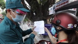 Sáu nhóm đối tượng dự kiến được cấp giấy đi đường tại Hà Nội