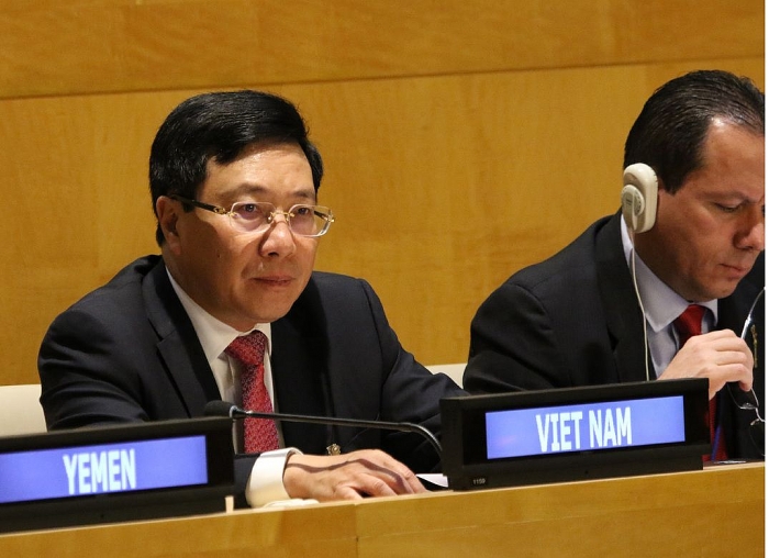 pho thu tuong pham binh minh tham du hoi nghi g77 tiep xuc song phuong voi cac nuoc