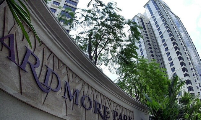 Một trong những hạng mục bất động sản của Triệu Vy tại Singapore.