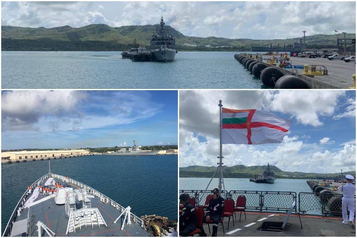 Hải quân các nước Bộ tứ tiến hành tập trận thường niên Malabar lần thứ 25 ngoài khơi đảo Guam ở Tây Thái Bình Dương từ ngày 26-29/8/2021. (Nguồn: Hải quân Ấn Độ)