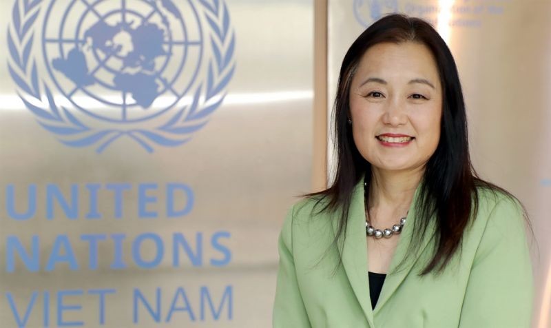 Bà Naomi Kitahara, Trưởng Đại diện UNFPA tại Việt Nam. (Nguồn: UNFPA) Bà Naomi Kitahara, Trưởng Đại diện UNFPA tại Việt Nam. (Nguồn: UNFPA)