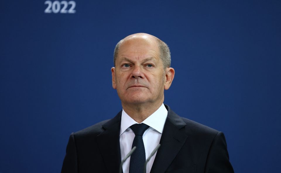  Thủ tướng Đức Olaf Scholz gửi thông điệp ngắn gửi tới người dân ngày 10/9. (Nguồn: Reuters)