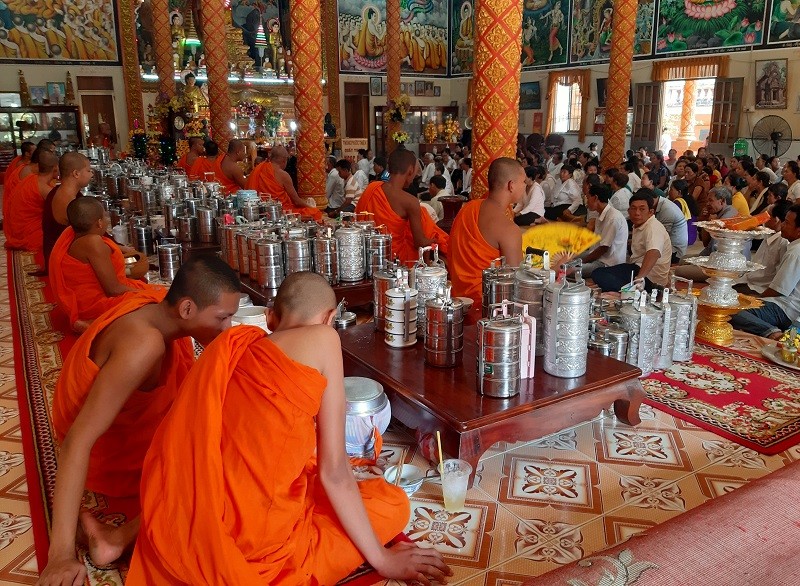 Sóc Trăng: Đồng bào Khmer rộn ràng đón lễ Senđônta