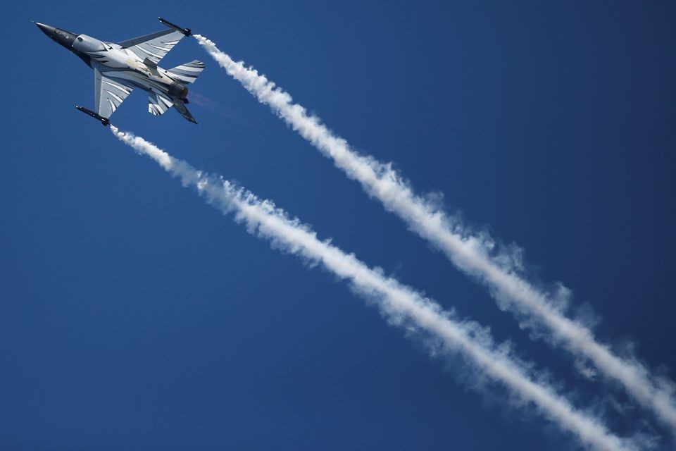 Máy bay F-16 của Mỹ. (Nguồn: Reuters)