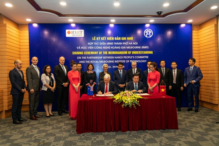dai hoc rmit ky ket hop tac chien luoc voi ubnd tp ha noi