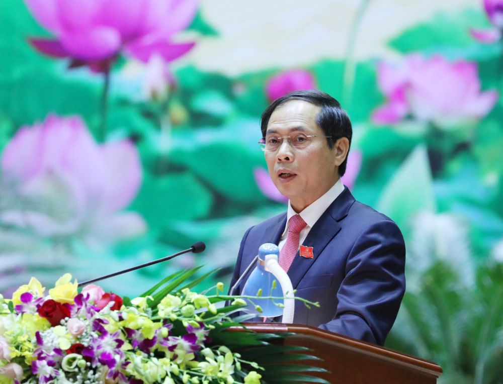 Thứ trưởng Bùi Thanh Sơn tham dự Đại hội đại biểu Đảng bộ Khối các cơ quan Trung ương lần thứ XIII, nhiệm kỳ 2020-2025 Đoàn đại biểu Đảng bộ Bộ Ngoại giao tham dự Đại hội đại biểu Đảng bộ Khối các cơ quan Trung ương lần thứ XIII, nhiệm kỳ 2020-2025