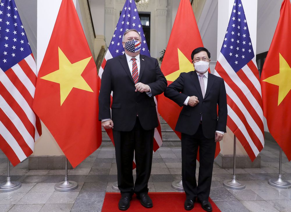 Phó Thủ tướng Phạm Bình Minh đón hội đàm với Ngoại trưởng Mỹ pho thu tuong pham binh minh don hoi dam voi ngoai truong my