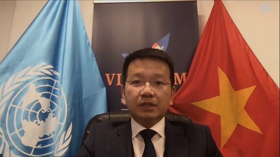 Tham tán Phan Hồ Thế Nam, Điều phối viên Chính trị, Phái đoàn đại diện thường trực Việt Nam tại Liên hợp quốc.