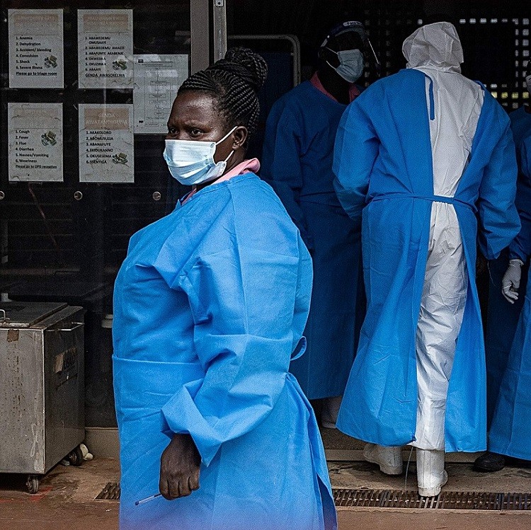 Uganda thông báo dịch Ebola bùng phát vào ngày 20/9 sau khi một trường hợp nhiễm chủng virus hiếm gặp được phát hiện tại thị trấn Mubende, miền Trung. (Nguồn: Getty Images)