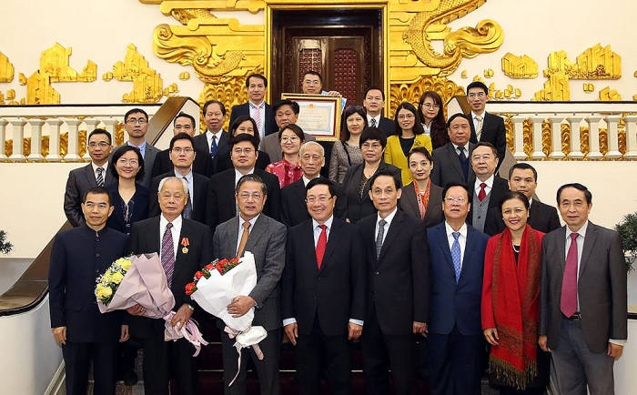 pho thu tuong pham binh minh tiep doan dai bieu du dien dan nhan dan viet nam trung quoc