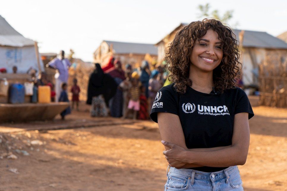 Đại sứ thiện chí UNHCR Kat Graham. (Nguồn: UNHCR)