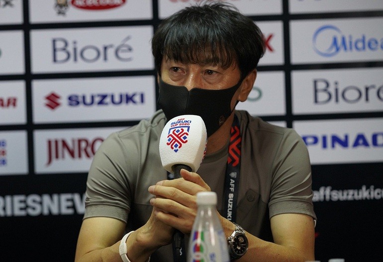 HLV đội tuyển Indonesia Shin Tae Yong.