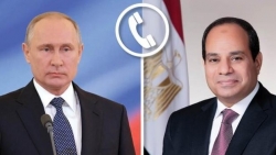 Tổng thống Nga-Ai Cập điện đàm, bàn về Libya