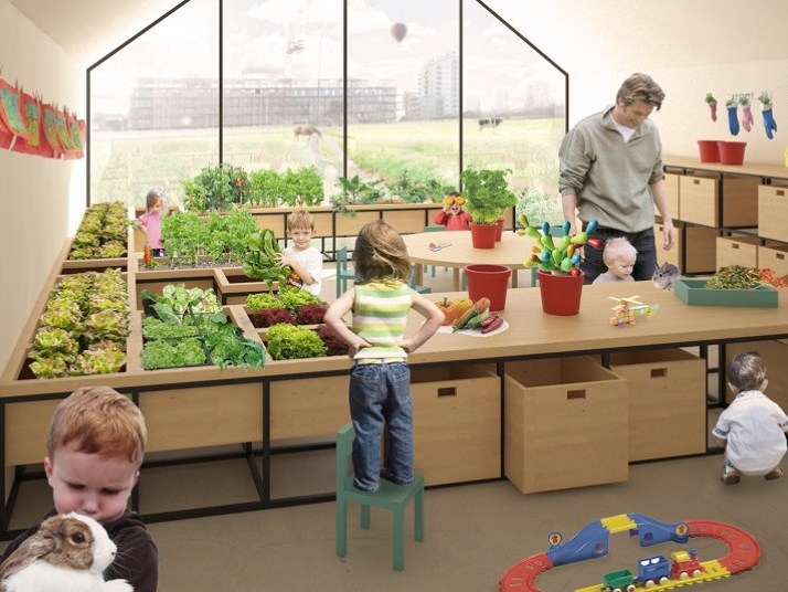 Lớp học thiên nhiên dành cho trẻ nhỏ