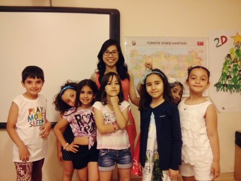 co giao viet day tieng anh tren dat tho