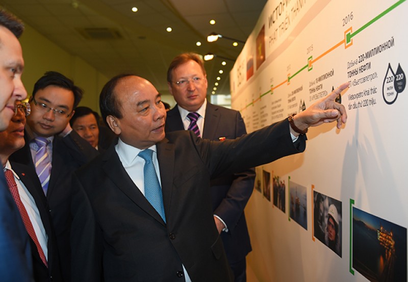 thu tuong tham cac tap doan dau khi lon cua nga