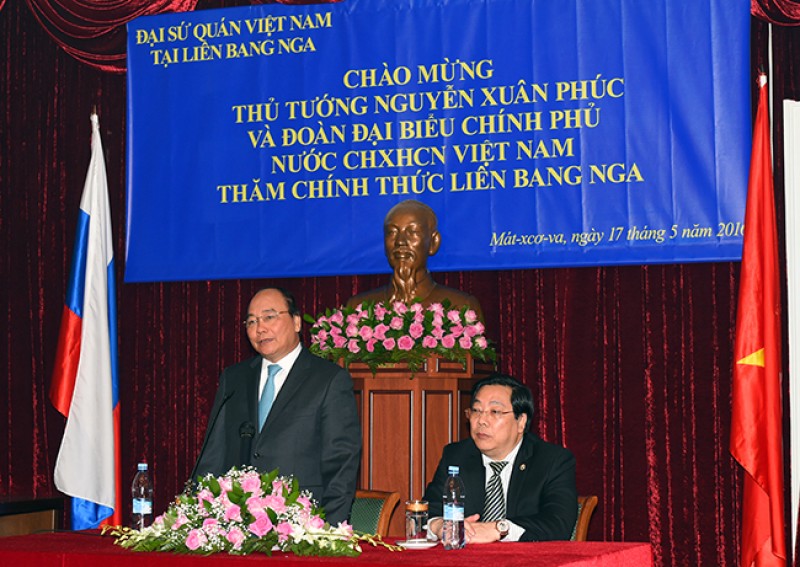 thu tuong tham dai su quan viet nam tai nga