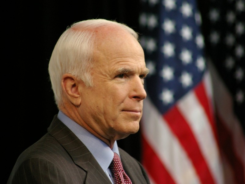 Thượng nghị sĩ John McCain phản đối Mỹ rút khỏi TPP thuong nghi si john mccain phan doi rut my khoi tpp