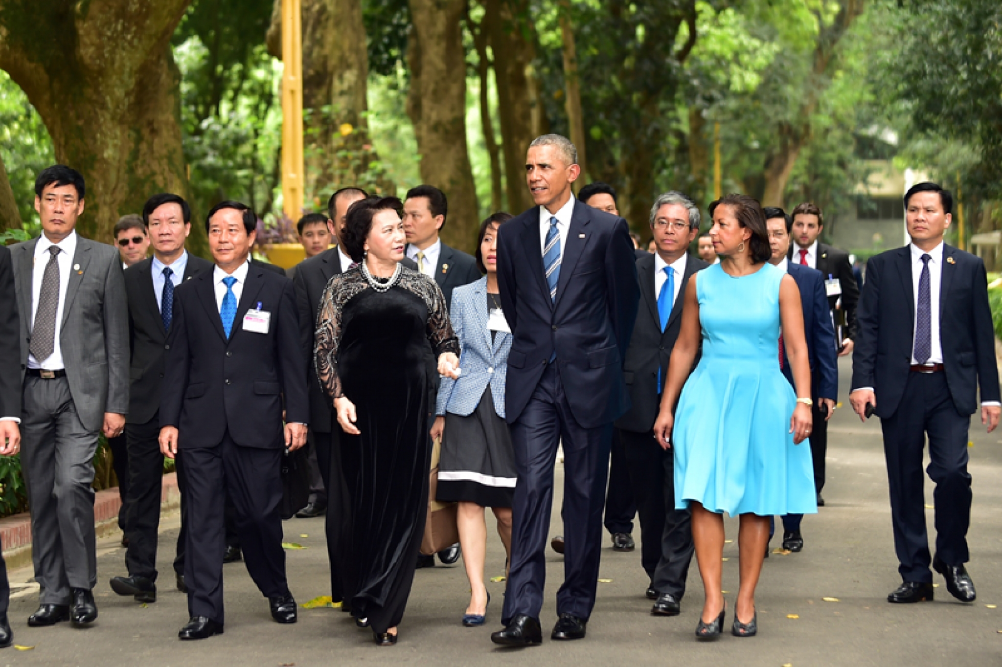 tong thong barack obama gap chu tich quoc hoi nguyen thi kim ngan