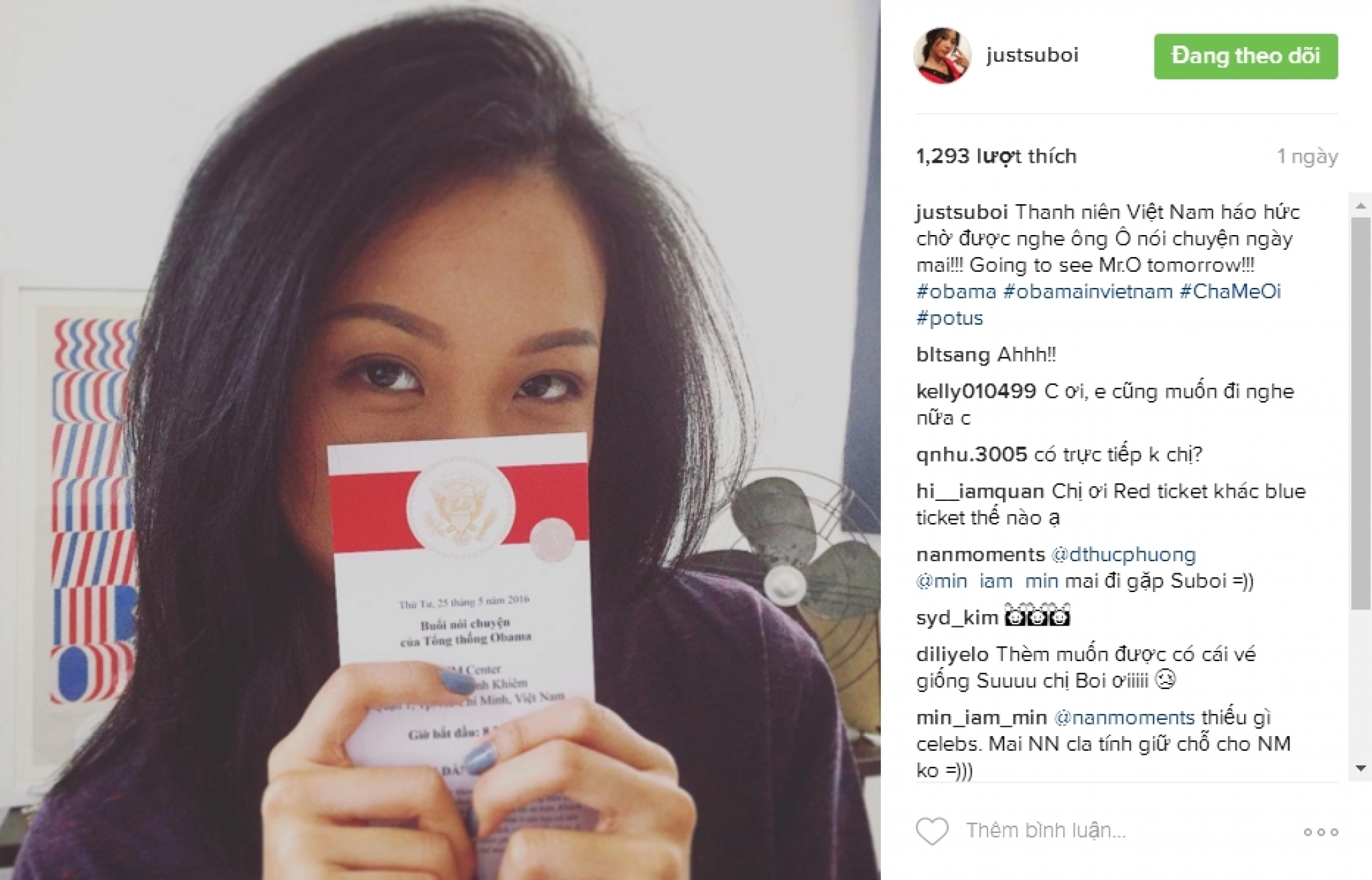 suboi doc rap cho tong thong obama