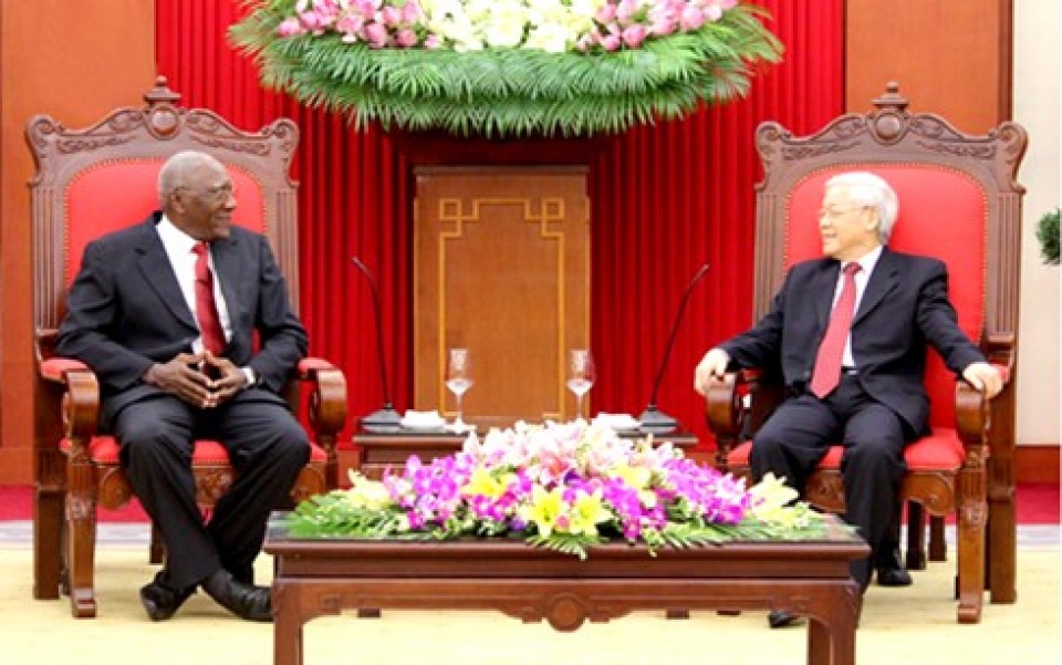 Cuba quyết tâm tăng cường quan hệ đặc biệt với Việt Nam cuba quyet tam tang cuong quan he dac biet voi viet nam
