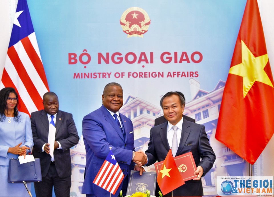 viet nam va liberia thiet lap quan he ngoai giao