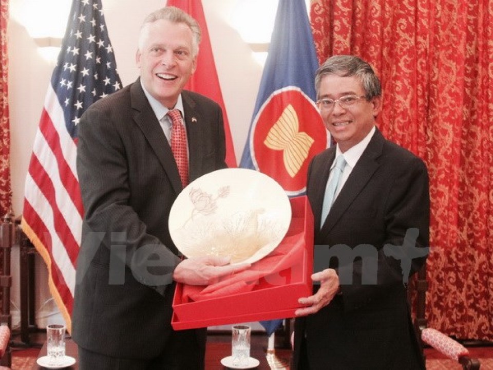 thuc day hop tac giua viet nam va bang virginia cua hoa ky