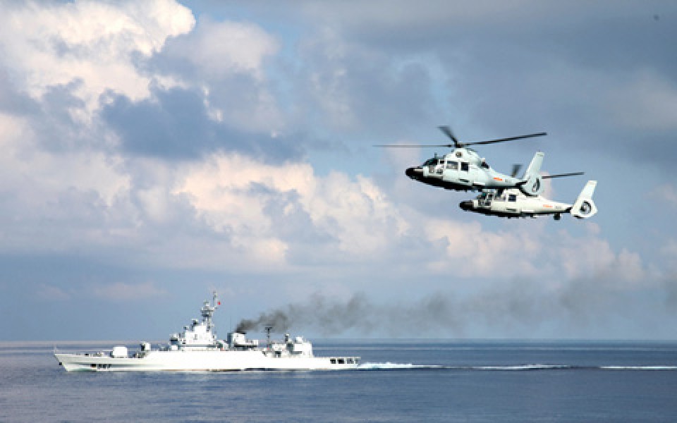 yeu cau trung quoc cham dut ngay viec tap tran o hoang sa