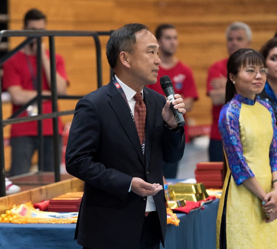 giai vo dich vovinam viet vo dao chau au lan thu 4 tai thuy si
