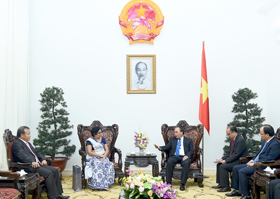 thu tuong tiep dai su han quoc va sri lanka