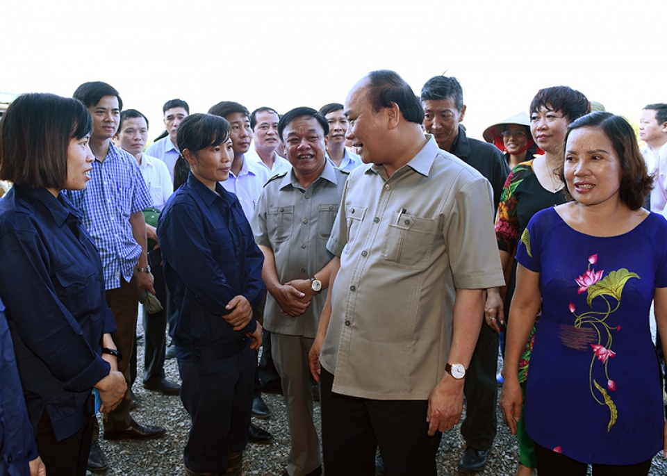 Thủ tướng làm việc với tỉnh Hà Nam thu tuong lam viec voi tinh ha nam