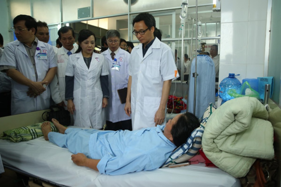 Phó Thủ tướng thị sát, chỉ đạo phòng, chống sốt xuất huyết pho thu tuong thi sat chi dao phong chong sot xuat huyet